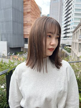 アンドリルム 梅田(&Lillme) 髪質改善ストレートボブ♪【厚地里奈】