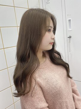 ガーランド(Girland) 【girland】明るめベージュ 韓国風/レイヤーカット