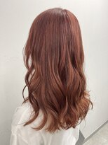 アオアクア バイ グルグル 小岩店(ao akua by GULGUL)&nbsp;.ブリーチ1回×ブラッドオレンジ.