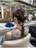 【お呼ばれヘア】大人気！編みおろしヘア