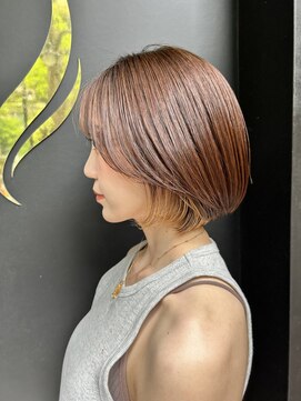 アヴァンス プロデュース バイ エガオ 大阪梅田店(AVANCE. PRODUCED by EGAO) ショートボブカット+.大人のショートカット【AVANCE by EGAO】