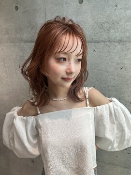 ロンドメリア 天神大名店(Lond Melia) メルティカラー/天神/似合わせカット/ウェーブミディアム