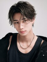 リップス 渋谷(LIPPS) フェザーリバースセンターパート毛流れセンターパート