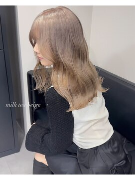 ベレーザ 渋谷(BELEZA) 15279ミルクティーアッシュミルクティーベージュハイトーン