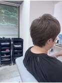ベリーショート、ダークグレー