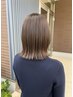 【ケアダブルカラー】艶髪ケア付き｜ブリーチなしで透明感◎