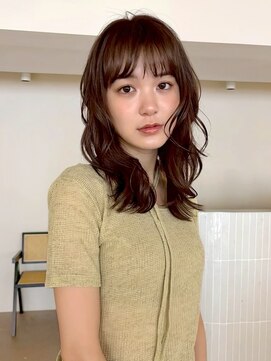 フィルムス 田町芝浦(FILMS) レイヤーカット/ミディアムボブ/レイヤーボブ/前髪/田町
