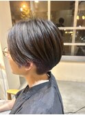 刈り上げショートボブ