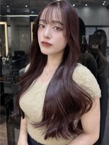 ロンドアヴァントゥス 池袋(Lond aventus)&nbsp;ミディアムレイヤーカット/レイヤー/顔周り/韓国/髪質改善/横浜