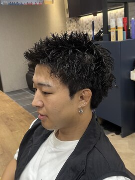 ブリーチ 池袋店(BLEACHi) ツイストピンパーマスパイキーショート