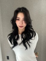 天神美容室&nbsp;前田竜一レイヤーカットハッシュカット海外レイヤー