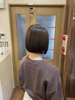 アグ ヘアー ティサーク 調布店(Agu hair ttysark)&nbsp;前下がりボブ