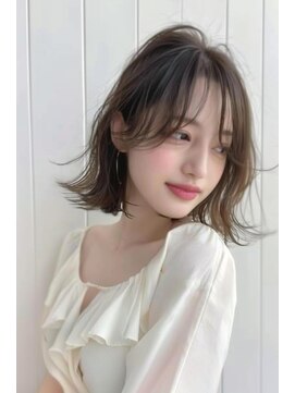 ナック 茶屋町(knack chayamachi) 透け感くびれ外ハネボブ