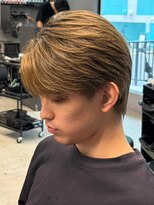 エルマーク 京都駅前(L-MARK) マッシュ/ヘアカラー/ナチュラルカラー/ツーブロック/メンズ