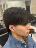 ちょー楽にセットができる！流行りのパーマ！