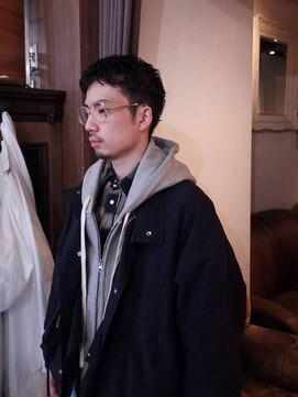 ブロック ジャポン(bloc japon) ピンパーマショート メンズパーマ ラフショート/池田裕和