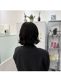 ぐるぐるすぎずほどよいボブパーマ◎
