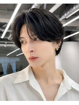 ポーチバイハニー オモテサンドウ(PORCH by HONEY omotesando) 横浜/ナチュラルセンターパート/フェザーパーマ/毛流れパーマ