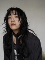 フィット ヒュー 千葉(fit hue) ミルクティーブロンド/ダークブルー/デジタルパーマ/千葉駅