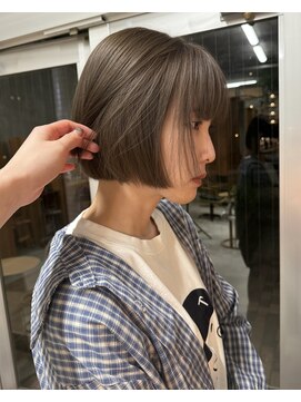 ウェウェ(wewe) ブリーチなしダブルカラーオリーブベージュ