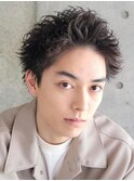 調布スパイキーショートツイストパーマツイストスパイラルパーマ