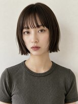 ノラ ギンザ(NORA GINZA) 切りっぱなしボブレイヤーボブ髪質改善20代30代面長銀座