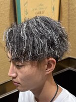 ヒロギンザ 大宮駅前店(HIRO GINZA)&nbsp;ホワイトメッシュツイストパーマ