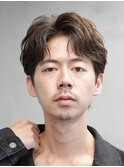 原宿ルーズパーマ無造作パーマラウンドマッシュウルフ刈り上げ