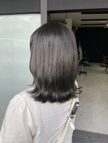 サンズヘアー(3’s hair)&nbsp;＊オリーブベージュ×外ハネミディアム＊