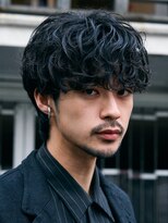 バイフィフス 原宿/表参道(by fifth)&nbsp;* 原宿ルーズパーマシャドウパーマルーズショートセンターパート
