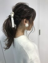 【Euphoria】こなれポニーアレンジ☆長谷川 壮