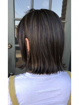 ザ ヘア ディードットログ(The hair D.Log) プラチナグレーハイライト_エアリーグレージュ