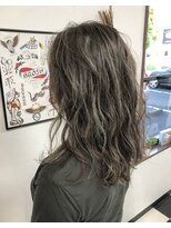 ヘアーデザインサロン スワッグ(Hair design salon SWAG)&nbsp;エメラルドハイライトカラー