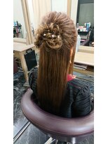 エヌエービー 池袋店(N.A.B.)&nbsp;ハーフアップ