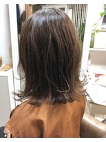 フロート 小阪店(float)&nbsp;ナチュラルブラウン_外ハネボブ,アッシュブラウン,ネオウルフ