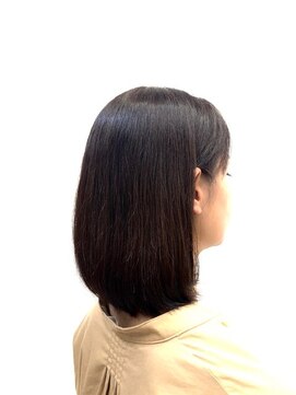 クオリス 上福岡店(QUALIS) 大人かわいい/小顔/ミディアム/ココアブラウン/30代40代50代