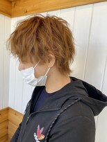 アメラボ(AmeLab) ハイトーンスパイラルウルフで長めの王道スタイル