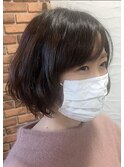 ふんわりパーマbob