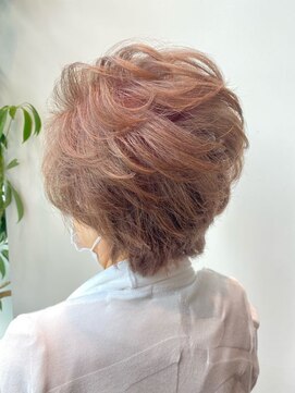 ステアケース 武蔵小杉店(stair:case) 白髪染めを使わない白髪染め【明るめブラウン】