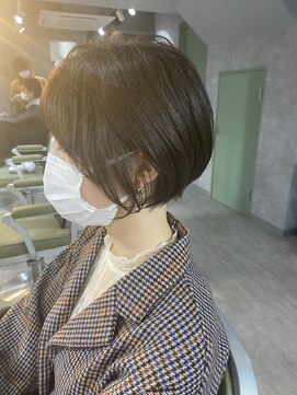 リミュー バイ イフ(lmu by if) ☆お客様style☆耳掛け丸みショートボブ