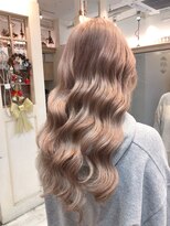 ヴィズバイエリーツ(vizz by elyts)&nbsp;《大人かわいい冬カラー》なみなみウェーブ×暖色系カラー