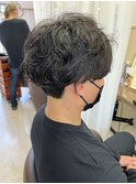 《見附 今町》メンズ M3D ナチュラルスパイラルパーマ 黒髪