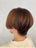 前髪無しショート