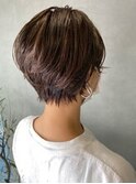 ハンサムショート/ボブショート/フレンチカジュアル