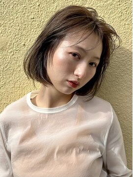 カーニバル 江古田(CARNIVAL) SOGAME-22 大人かわいい/小顔/ショートボブ/グレージュ/レイヤー