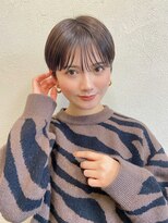 ハウスアンドヘアーワークス(House&Hair works) 前髪あり大人小顔ショート30代40代50代　藤沢