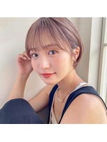 ガーデン オオタカノモリ(garden otakanomori)&nbsp;20代30代40代大人ナチュラルショート×ベージュカラー