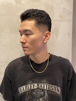 フランクスバーバーザスタンド(Frank’s barber the stand)&nbsp;ナチュラルフェード濡れパンバックE