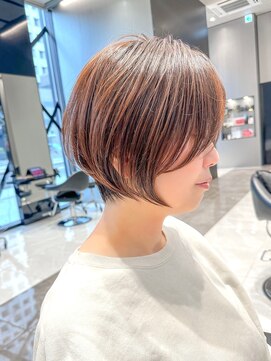 ハルキミナト ジャパン ヨコハマ(HARUKI MINATO japan YOKOHAMA) 大人可愛い丸みショート20代30代40代50代