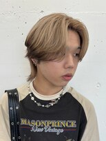 ジルスタジオ(JILL STUDIO) メンズ/ブリーチカラー/ウルフカット